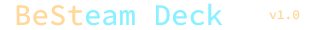 Logo BeSteamDeck SD